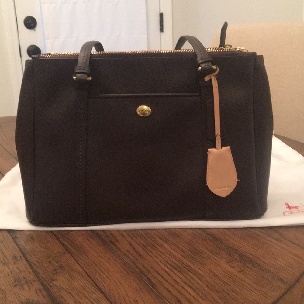 Coach Saffiano Leather Purse